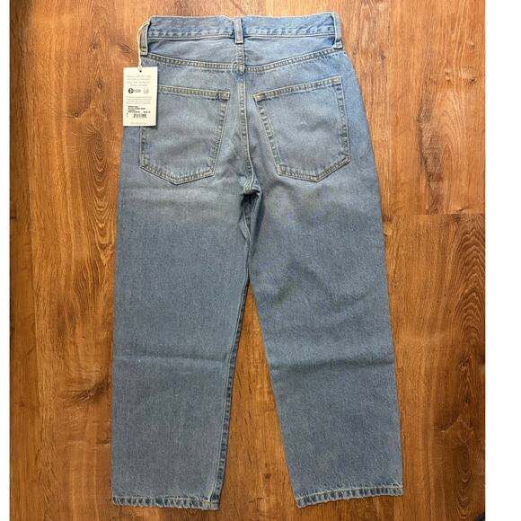 NWT Etica Altin Loose Crop Jeans Ithaca Wash Size 25 - Picture 7 of 8